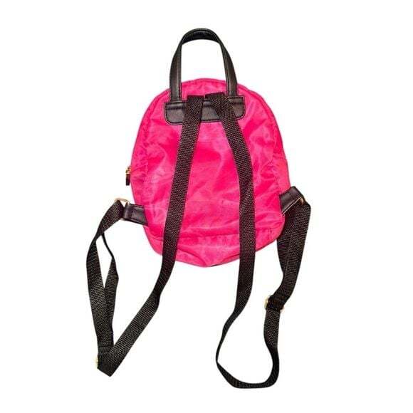 SHEIN Vibrant Pink Backpack with Black Straps - Picture 2 of 3